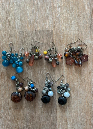 Lot de 5 paires de boucles d’oreilles , staat: Goed, € 7,50, € 8,58 inclusief Kopersbescherming