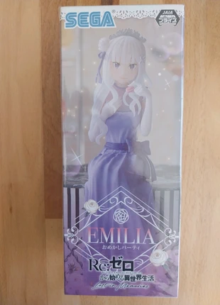 Figurine Emilia - Dressed Up Party - Re:ZERO - Lost in Memories, brand: Sega, condition: New with tags, size: One size, €20.00, €21.70 includes Buyer Protection Pro