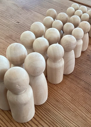 Petites figurines ou pion bois, marque: sansnom., état: Très bon état, taille: 3 ans / 98 cm, 2,00 €, 2,80 € Protection acheteurs incluse