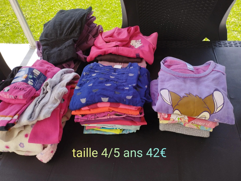 Vetements fille 4 5 ans