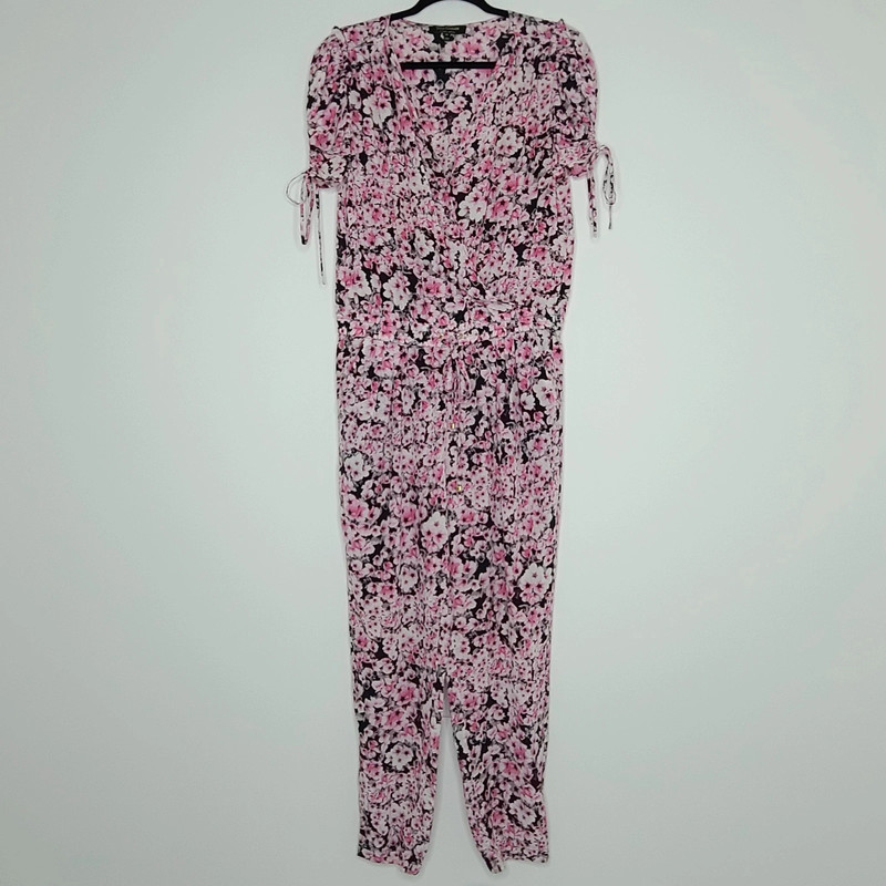 Juicy Couture Floral Silk Jumpsuit 1