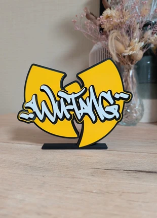 Wu Tang Clan logo décoratif 16x13cm FanArt, marke: wu tang clan, zustand: Sehr gut, 15,50 €, 16,98 € beinhaltet Vinted-Käuferschutz Pro