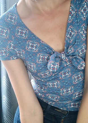 T-shirt Pimkie bleu, marque: Pimkie, état: Très bon état, taille: XS / 34 / 6, 1,99 €, 2,79 € Protection acheteurs incluse