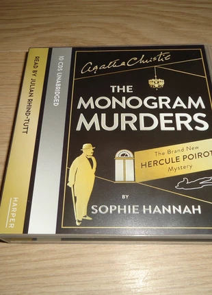 Agatha Christie The Monogram Murders by Sophie Hannah 10 CD box set, zustand: Sehr gut, 4,99 €, 5,94 € beinhaltet Vinted-Käuferschutz Pro