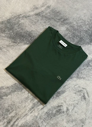 T-shirt Lacoste vert sapin XXL logo brodé coton Pima, marke: Lacoste, zustand: Sehr gut, größe: XXL, 39,99 €, 42,69 € beinhaltet Vinted-Käuferschutz Pro
