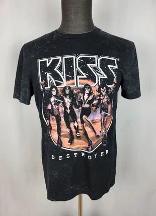 T-shirt graphique vintage noir Kiss Destroyer - Taille M, marke: KISS, zustand: Sehr gut, größe: M, 15,90 €, 17,40 € beinhaltet Vinted-Käuferschutz Pro
