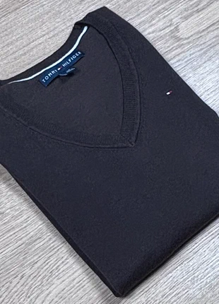 Pull col V Marron Femme Tommy Hilfiger Taille S, brand: Tommy Hilfiger, condition: Very good, size: S / 36 / 8, €16.00, €17.50 includes Buyer Protection