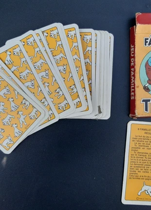 Jeu de familles vintage Tintin 1993, brand: TinTin, condition: Good, €7.00, €8.05 includes Buyer Protection