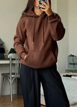 🧶 Pull Marron à Capuche – Taille XS, zustand: Gut, größe: XS / 34 / 6, 3,00 €, 3,85 € inklusive Vinted-Käuferschutz