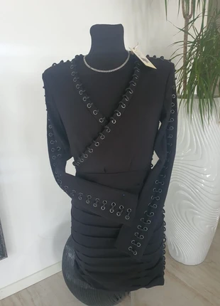 Nieuwe Nikkie jurk šaty suknelė dress robe vestir vestito vestido Kleid sukienka, merk: NIKKIE, staat: Nieuw met prijskaartje, maat: XXS / 32 / 4, € 100,00, € 105,70 inclusief Kopersbescherming