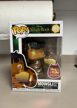 Funko Pop! Disney The Jungle Book Mowgli with Kaa (#987) Very Neko Exclusive, marca: Funko, estado: Nuevo con etiquetas, tamaño: Prematuro, máx. 44 cm, 20,00 €, 21,70 € Protección al comprador incluida