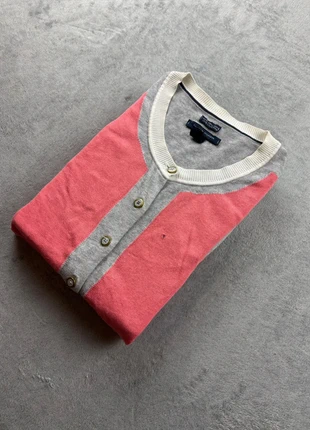 Cardigan tommy Hilfiger M FR38 rose gris blanc vintage femme p30, marque: Tommy Hilfiger, état: Bon état, taille: M / 38 / 10, 3,99 €, 4,89 € Protection acheteurs incluse