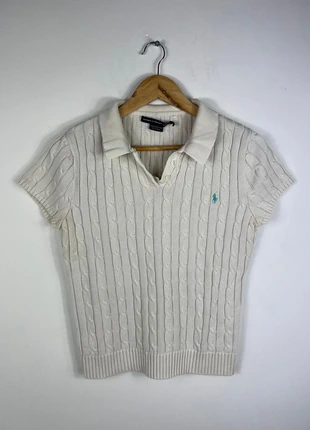 Pull Ralph Lauren Torsadé Blanc Cassé, brand: Ralph Lauren, condition: Very good, size: L / 40 / 12, €39.00, €41.65 includes Buyer Protection Pro