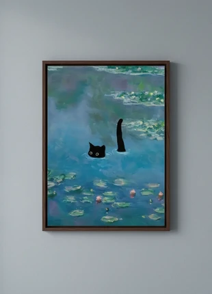 Canvas poster kat 30x40cm, merk: NO LABEL, staat: Heel goed, € 20,00, € 21,70 inclusief Kopersbescherming