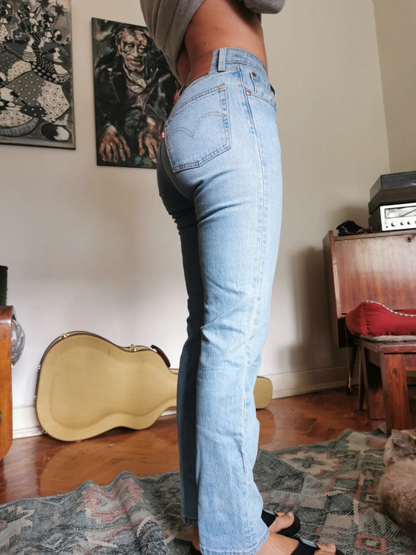 Levi´s ® Jeans 501® Crop Azul