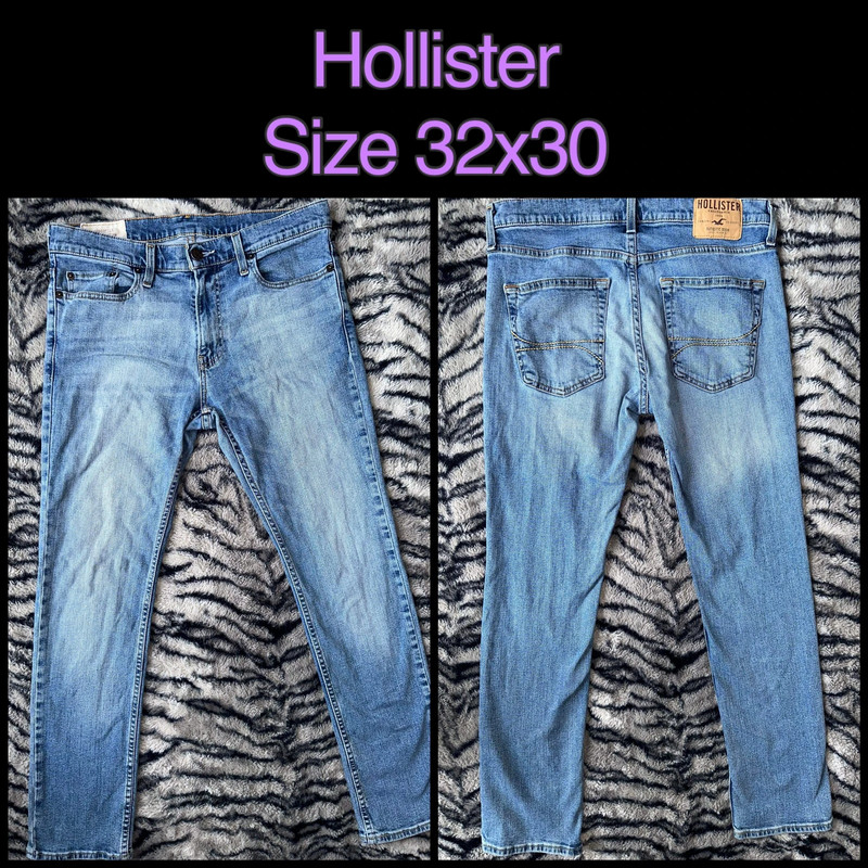 Men’s hollister jeans size 32x30 1