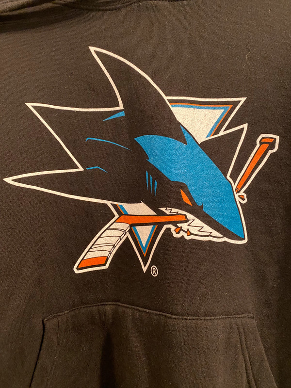 Sharks black sweatshirt 3