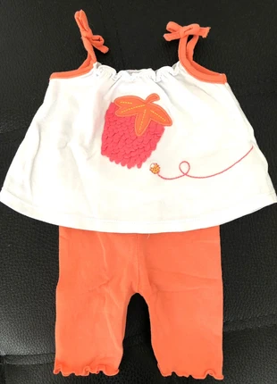 Ensemble 1 mois, brand: Orchestra, condizioni: Ottime, taglia: Fino a 1 mese / 50 cm, €2.50, €3.33 include la Protezione acquisti