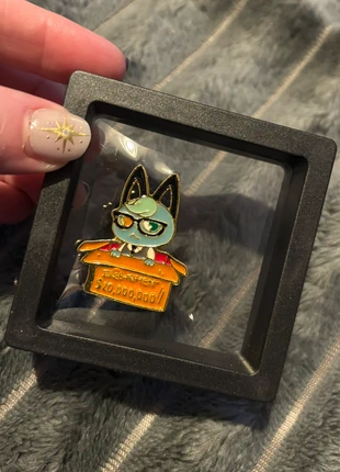Animal crossing style Raymond enamel pin badge in display case, brand: unofficial animal crossing, condition: Very good, £3.50, £4.38 includes Buyer Protection
