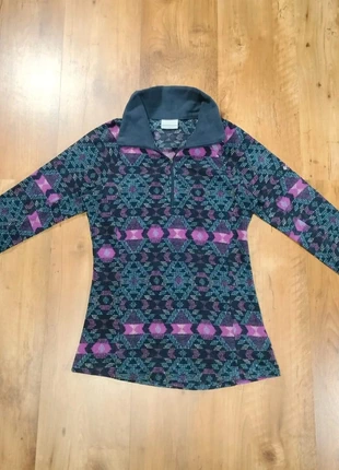 Pull polaire 1/4 zip Colombia à motifs femme taille XS, marca: Colombia, estado: Muito bom, tamanho: XS / 34 / 6, €20.00, €21.70 inclui Proteção do Comprador