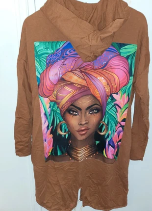 Sweat à capuche long., état: Très bon état, taille: Taille unique, 5,00 €, 5,95 € Protection acheteurs incluse