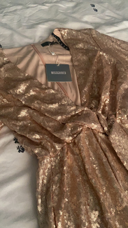 Robe soirée 2024 rose gold