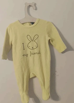 Pyjama 1 pièce garçon 52-55 cm (4 kg) kiabi, marca: Kiabi, estado: Muito bom, tamanho: 1-3 meses / 56 cm, €2.00, €2.80 inclui Proteção do Comprador Pro