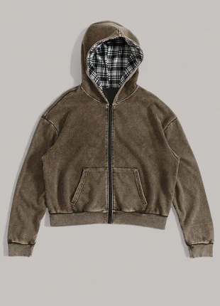 Hoodie Marron Reversible Coupe Carrée Vintage  - y2k streetwear harajuku, brand: y2k, condition: Very good, size: M, €49.90, €53.10 includes Buyer Protection Pro