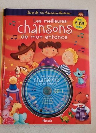Livre + 2 Cd "Les meilleures chansons de mon enfance 🐁 , condition: Very good, €6.00, €7.00 includes Buyer Protection