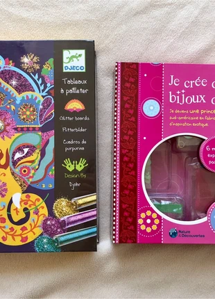 Lot 2 jeux créatifs pour enfant, marca: Djeco, estado: Como novo, €13.50, €14.88 inclui Proteção do Comprador