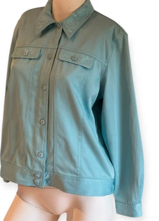 Sublime Veste Bleu Turquoise Alfred Dunner – Taille M "Petite", marque: Alfred Dunner, état: Neuf sans étiquette, taille: M / 38 / 10, 10,00 €, 11,20 € Protection acheteurs incluse