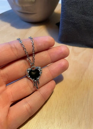 y2k Halskette/Necklace Chromelook, merk: y2k, staat: Heel goed, € 6,00, € 7,00 inclusief Kopersbescherming