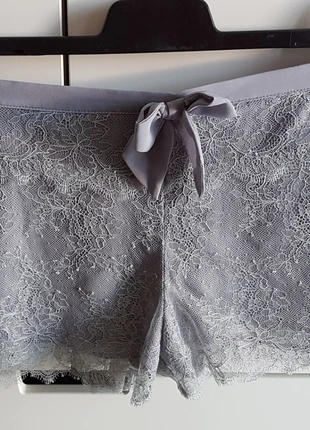 Shorty de nuit gris Etam Lingerie, brand: Etam, condition: Very good, size: M / 38 / 10, €4.00, €4.90 includes Buyer Protection