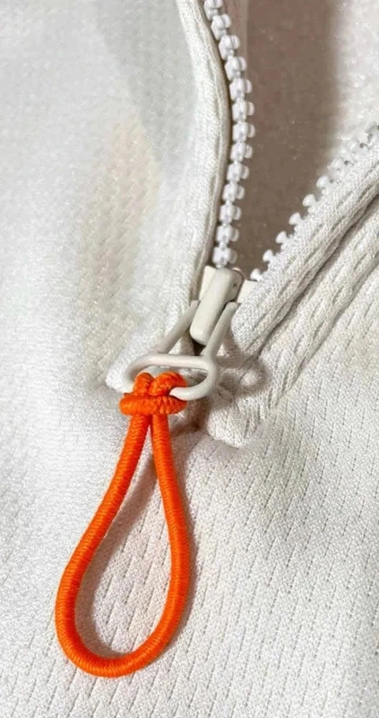 Adidas vintage beige orange quarter zip hoodie Mens M - photo numéro 12