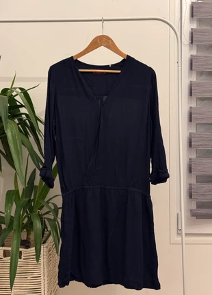 💟 Robe bleu marine mi-longue, EDC, taille 36 (1224), marque: EDC by Esprit, état: Très bon état, taille: S / 36 / 8, 7,00 €, 8,05 € Protection acheteurs incluse