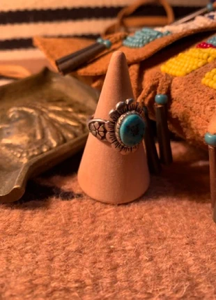 bague amérindienne vintage navajo, brand: Navajo, condition: New without tags, size: 15.3 mm Ø, €79.00, €83.65 includes Buyer Protection Pro