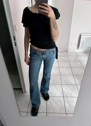Jean taille basse Y2k, condition: Very good, size: S / 36 / 8, €20.00, €21.70 includes Buyer Protection