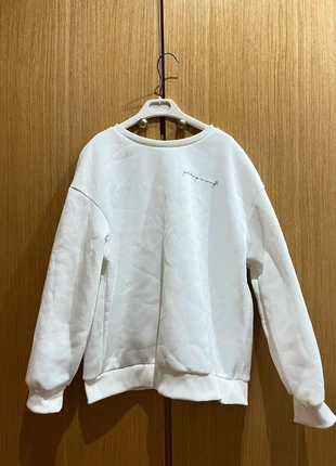 Sudadera blanca Shein talla M – calentita y cómoda, marca: Shein, estado: Nuevo sin etiquetas, tamaño: M / 38 / 10, 6,00 €, 7,00 € Protección al comprador incluida