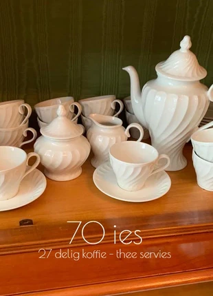 Koffie, thee, servies uit de jaren 70, marca: Vintage, estado: Muy bueno, 79,95 €, 84,65 € Protección al comprador incluida
