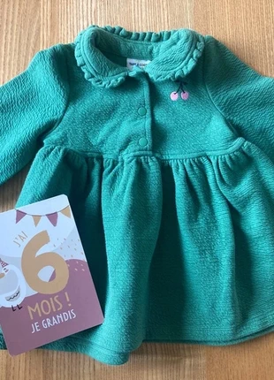 Robe tape à l’œil verte 6mois, marca: Tape à l'œil, estado: Muito bom, tamanho: 6-9 meses / 68 cm, €3.00, €3.85 inclui Proteção do Comprador