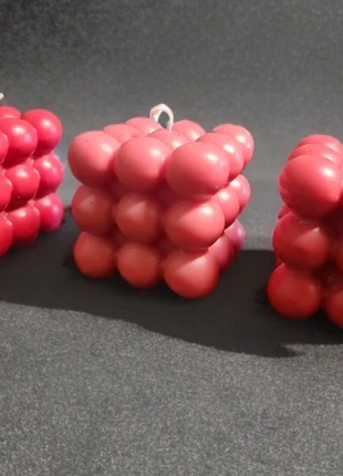 Handmade Pink Cubes Soya Candle, brand: Soya, condition: Very good, £9.00, £10.15 includes Buyer Protection