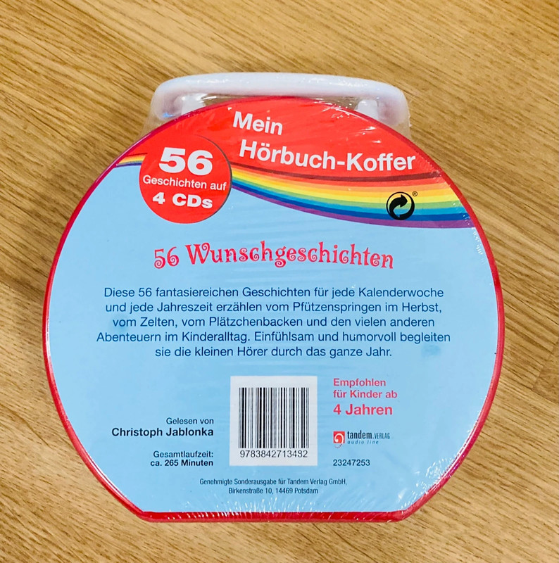 Kinder Hörbuch CD's im Koffer „56 Wunschgeschichten" 5