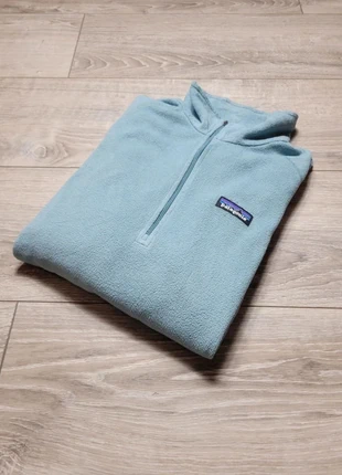 polaire / veste 1/4 zip légère patagonia bleu ciel / clair taille L Femme - G/G1 - 27, marque: Patagonia, état: Très bon état, taille: L / 40 / 12, 29,99 €, 32,19 € Protection acheteurs (Pro) incluse