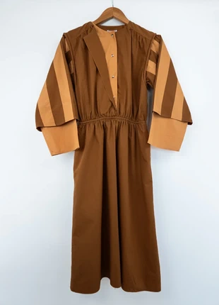 Vintage 70s Galerie Rodier Paris Dress, merk: Rodier, staat: Heel goed, maat: M / 38 / 10, € 28,00, € 30,10 inclusief Kopersbescherming