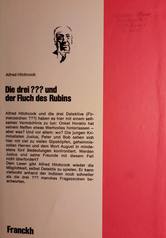 Die drei Fragezeichen und der Fluch des Rubins 4