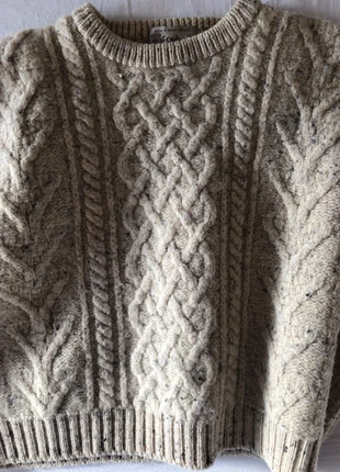 Knitted Wool Pullover, marca: Aran Crafts, estado: Muito bom, tamanho: M / 38 / 10, €61.00, €64.75 inclui Proteção do Comprador