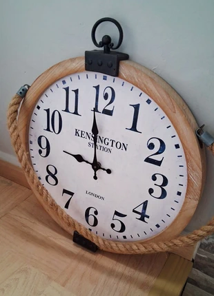 Reloj decorativo de pared grande, marque: Maisons du Monde, état: Très bon état, 8,00 €, 9,10 € Protection acheteurs incluse