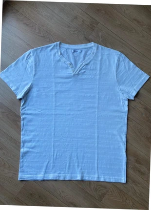 Tee-shirt Gémo blanc coton taille S, marque: Gémo, état: Très bon état, taille: S, 1,00 €, 1,75 € Protection acheteurs incluse