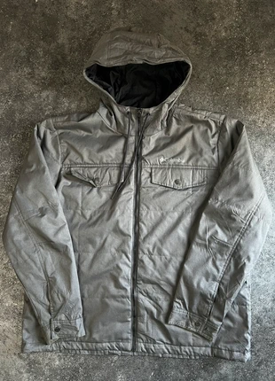 Manteau/Parka A capuche Columbia XL gris argenté homme Omni Heat full zip, état: Très bon état, taille: XL, 32,50 €, 34,83 € Protection acheteurs (Pro) incluse