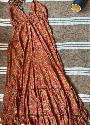 Robe dos nu rouge, staat: Heel goed, maat: S / 36 / 8, € 10,00, € 11,20 inclusief Kopersbescherming